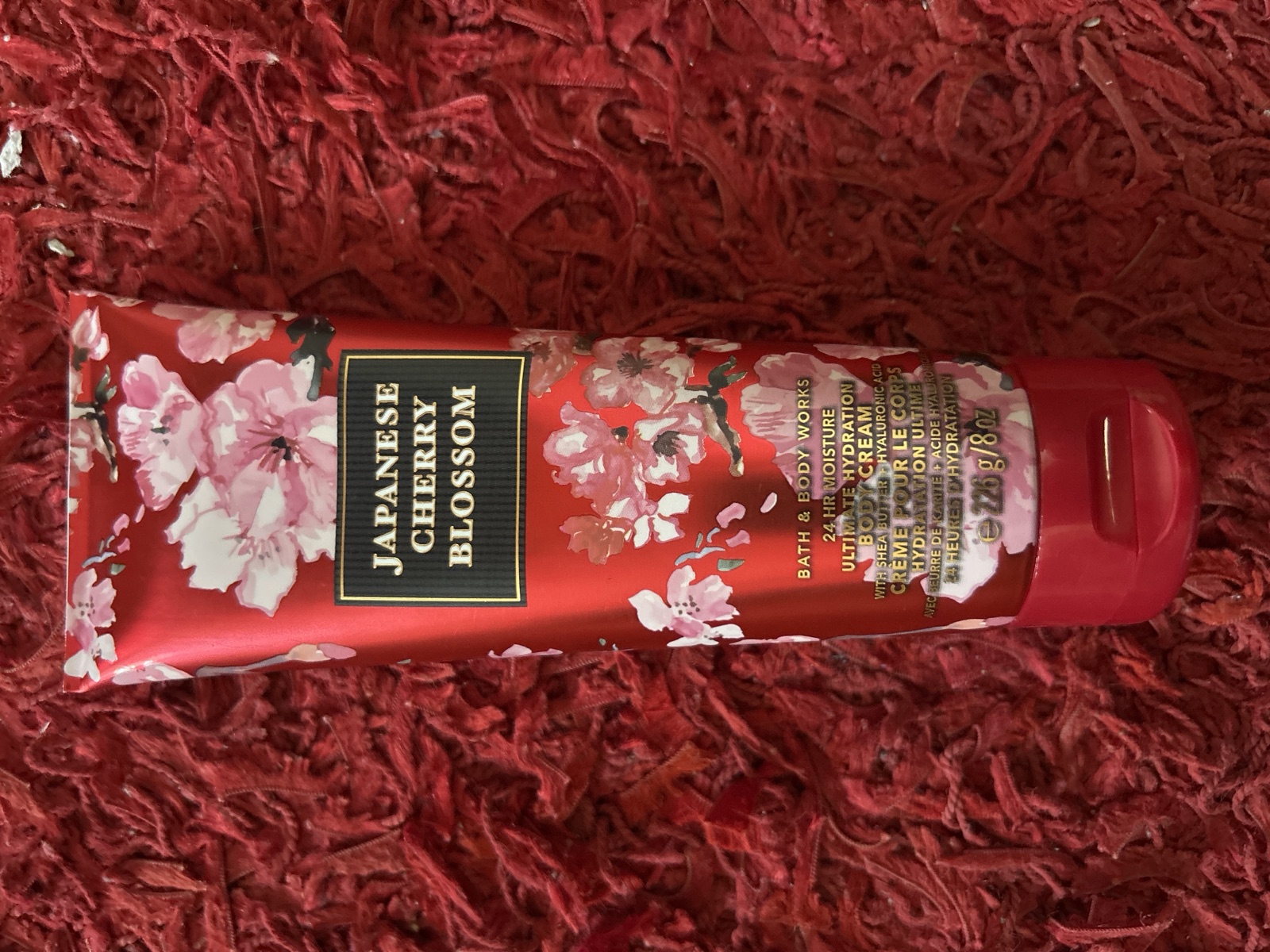 Japanese cherry blossom body cream