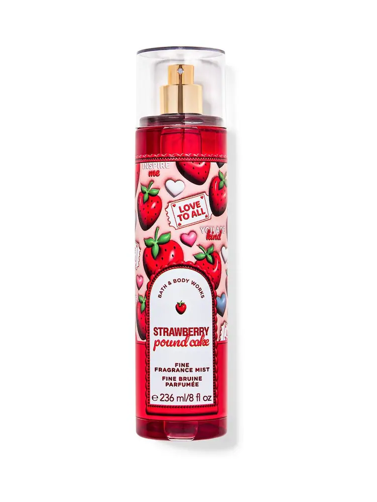 Strawberry poundcake 